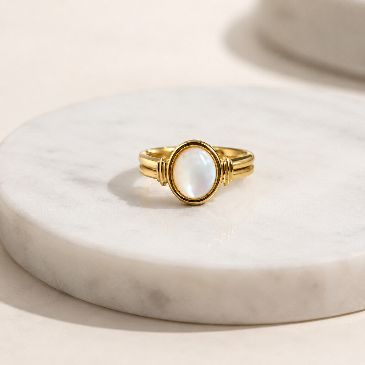 Heirloom Moonstone Ring