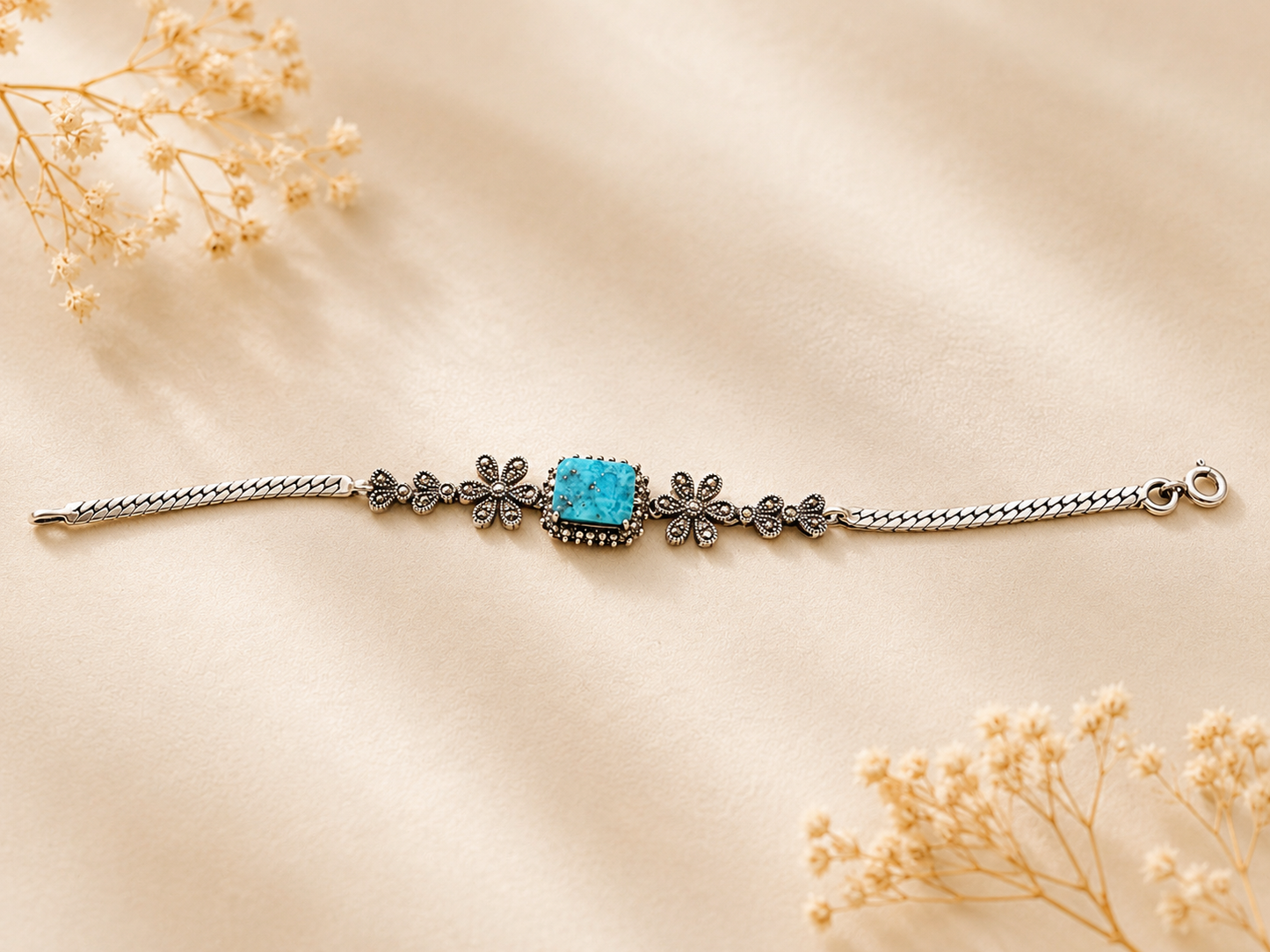 Azure Garden Turquoise Bracelet