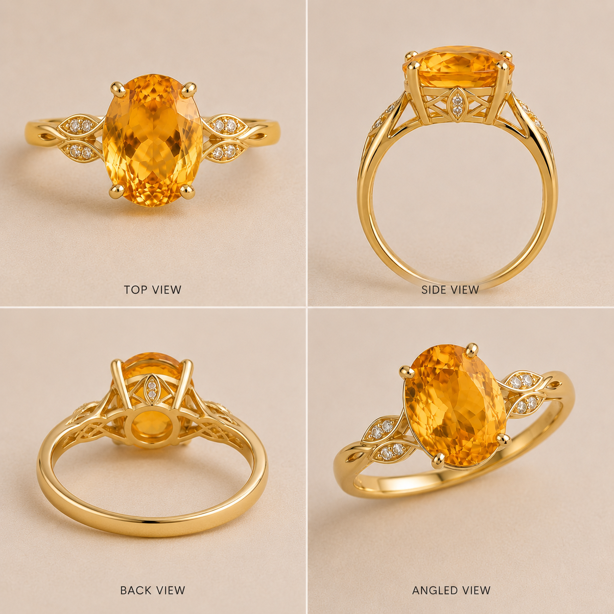Citrine Ring