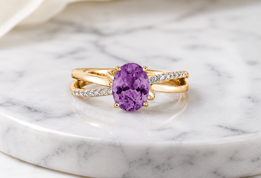Lavender Empress Ring