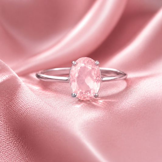 Rose Quartz Ring