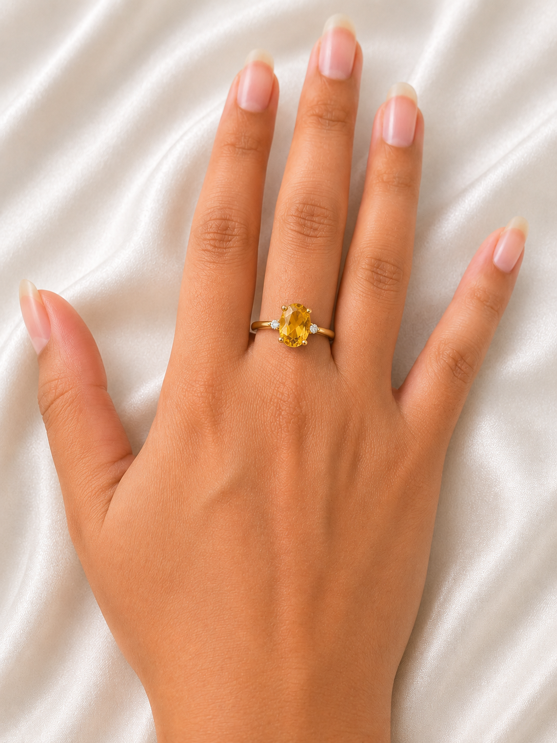 Golden Solstice Ring