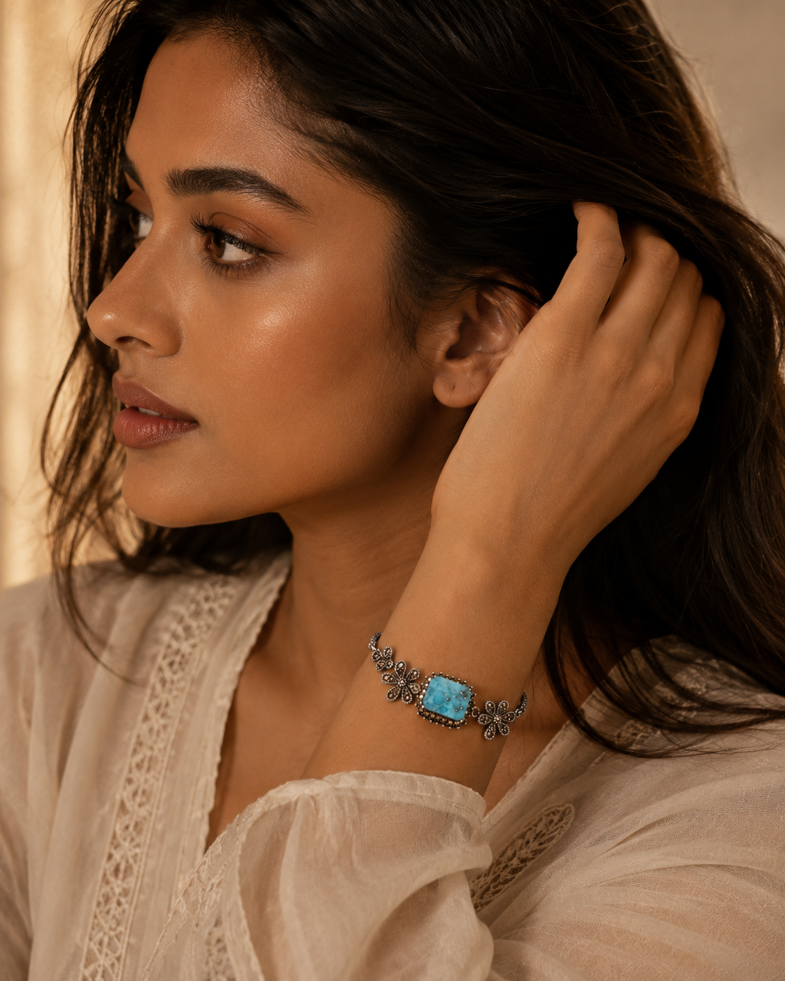 Azure Garden Turquoise Bracelet