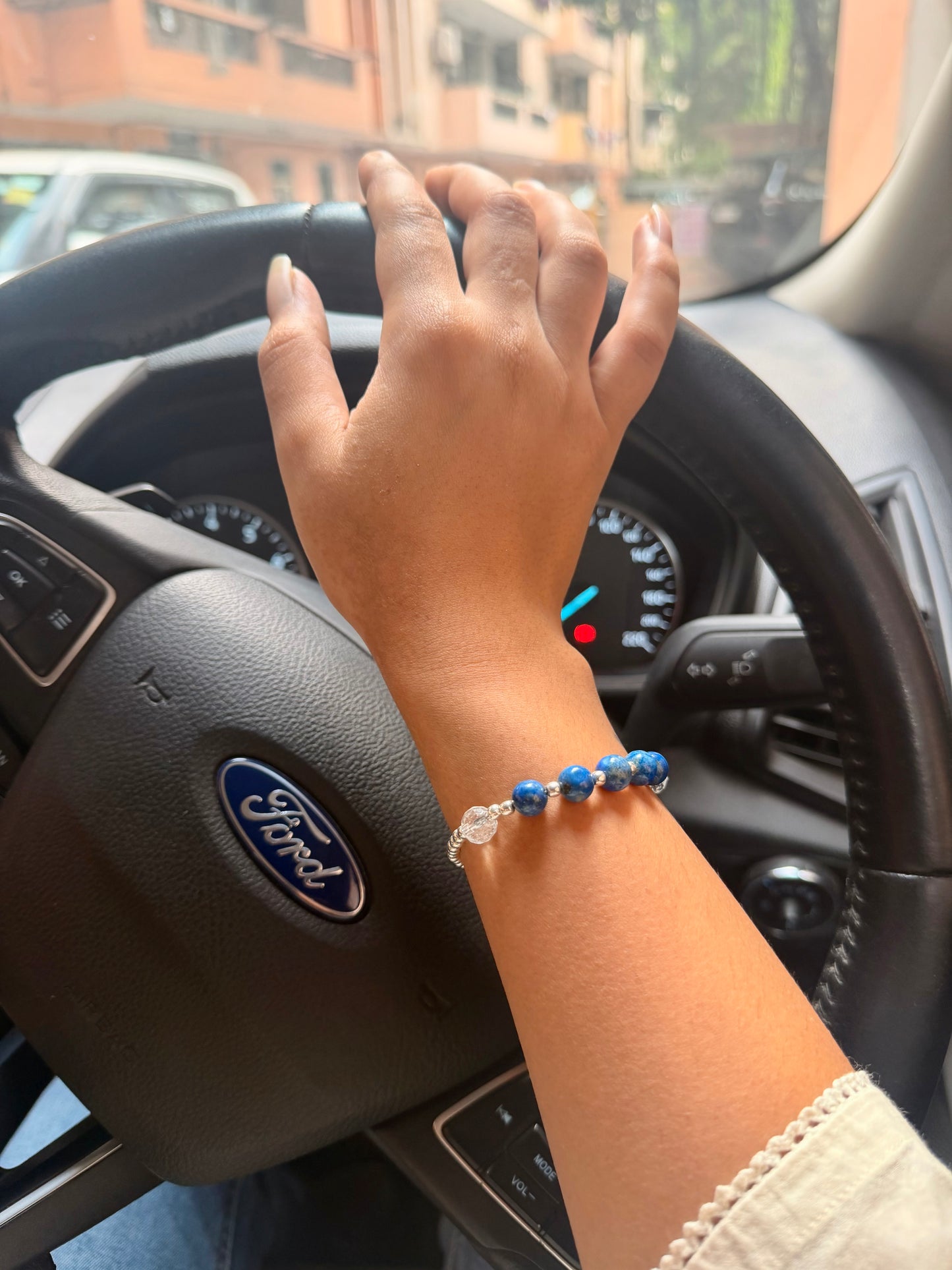 Starlit Lapis Bracelet
