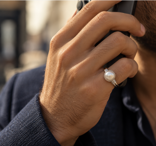 Stambh Pearl Ring