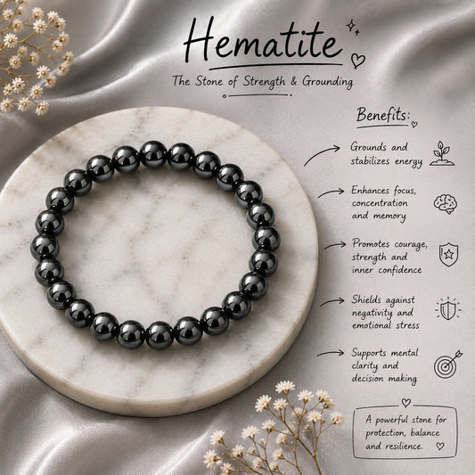 Hematite Beads Bracelet